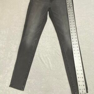 Levi Strauss & co wash black skinny women jeans 710,  W28/L30. SKU98